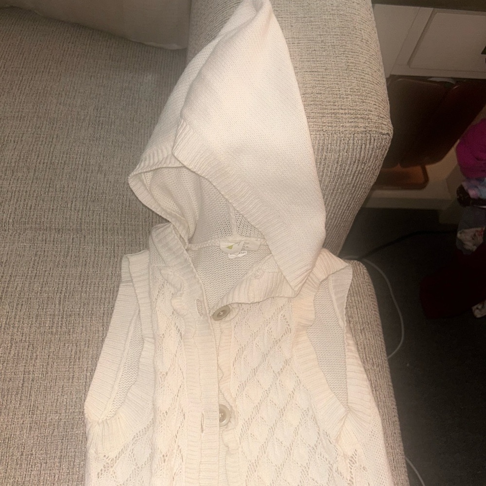 Lot of 5 sweatshirts, cardigans and hoodies for girls size 6 - Picture 12 of 14